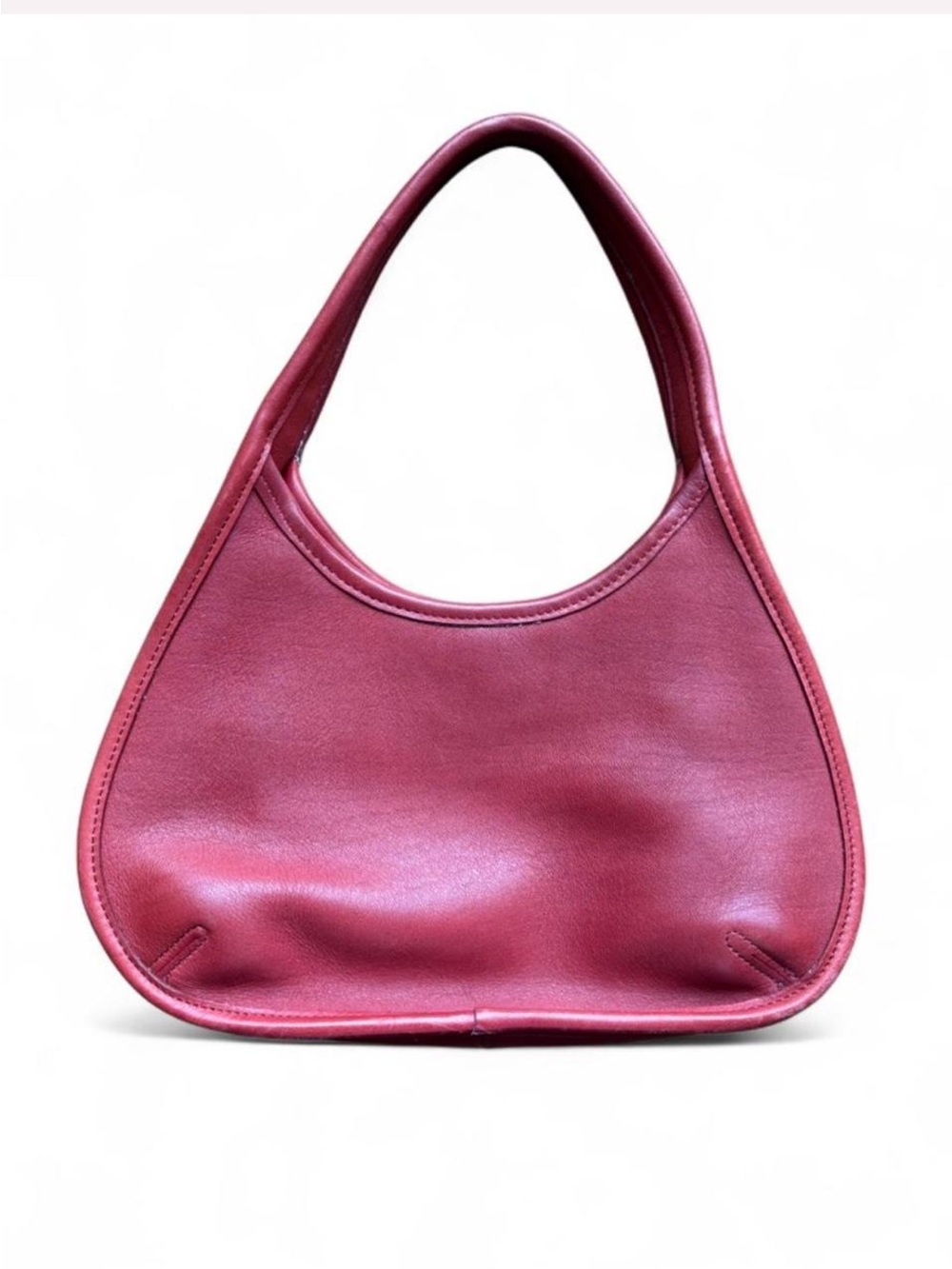 COACH Ergo No.G7C-9027 Red Leather Purse Made in USA